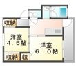 福山市神辺町大字川北の間取図