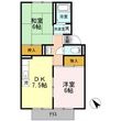 笠岡市西大島の間取図