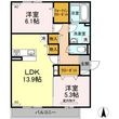 福山市大門町3丁目の間取図