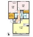 福山市曙町1丁目の間取図