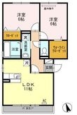 福山市曙町1丁目の間取図