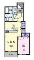 福山市今津町の間取図