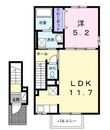 笠岡市笠岡の間取図