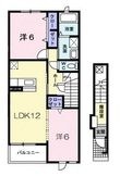 尾道市因島中庄町の間取図