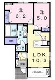 福山市駅家町大字近田の間取図