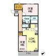 福山市東川口町3丁目の間取図