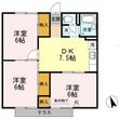 府中市府中町の間取図