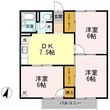 府中市府中町の間取図