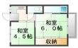 玉野市槌ケ原の間取図