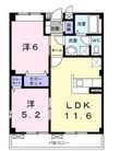 福山市瀬戸町大字地頭分の間取図