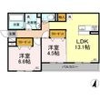 福山市駅家町大字江良の間取図