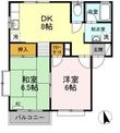福山市川口町1丁目の間取図