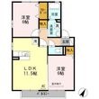 福山市大門町6丁目の間取図