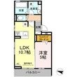 尾道市高須町の間取図