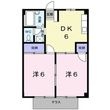 府中市広谷町の間取図