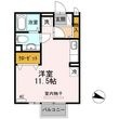 尾道市栗原町の間取図