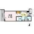 福山市宝町の間取図