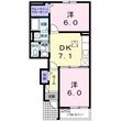 尾道市吉浦町の間取図
