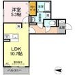 福山市東深津町2丁目の間取図