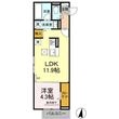 福山市西町1丁目の間取図