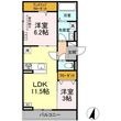 福山市昭和町の間取図