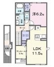 福山市千代田町2丁目の間取図
