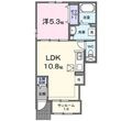 尾道市吉和町の間取図