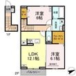 福山市木之庄町1丁目の間取図