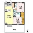 福山市手城町2丁目の間取図