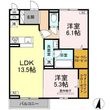 福山市手城町2丁目の間取図