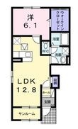 アヴニールの間取図
