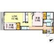 福山市東手城町3丁目の間取図