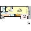 福山市西深津町4丁目の間取図