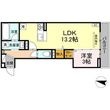 福山市西深津町4丁目の間取図