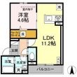 福山市西桜町2丁目の間取図
