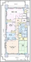 福山市霞町1丁目の間取図