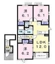 La casa coco Bの間取図
