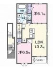 福山市新涯町3丁目の間取図
