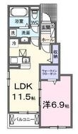 福山市高西町川尻の間取図