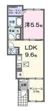 福山市高西町2丁目の間取図