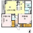 福山市西深津町6丁目の間取図