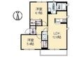 ラフィーヌBの間取図