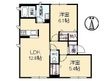 ラフィーヌAの間取図