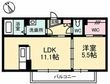クオーレ光Ⅰの間取図