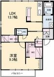 フレグランス上尾 C棟の間取図