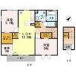 ヴィラ桜木 A棟の間取図