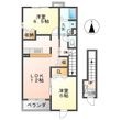 アルシオーネ・コートAの間取図