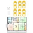 清水貸家の間取図