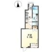 岐阜市中鶉M様Ⅳ期新築アパートの間取図