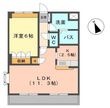 ソレイユ鉄屋の間取図